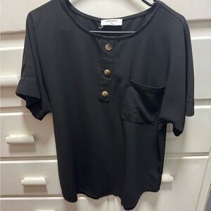 Zenana Black Top